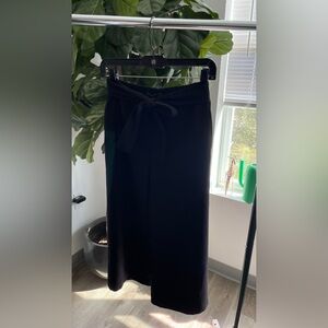 Ara Black Pencil Skirt with Bow Detail